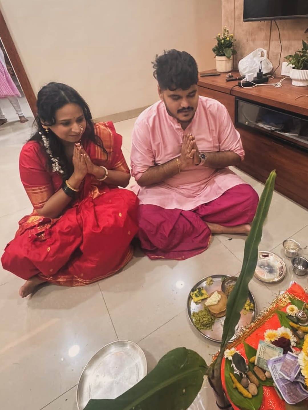 Swanandi Tikekar Shravan Satyanarayan Puja