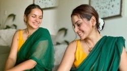 Hartalika 2025: हरतालिकेसाठी तितीक्षा तावडेचा हिरव्या ‘वृंदा साडीत’ सुंदर लूक