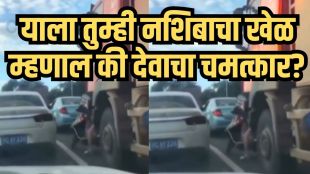 Girl survives truck accident