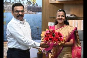 Trupti Dhodamise assumed charge as Sindhudurg District Collector