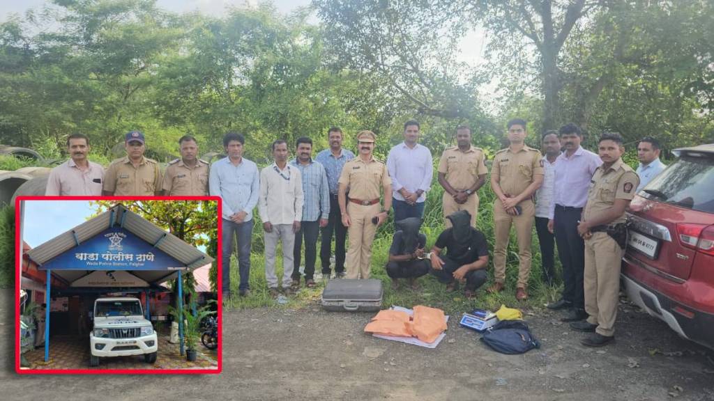 Two arrested for transporting marijuana palghar wada