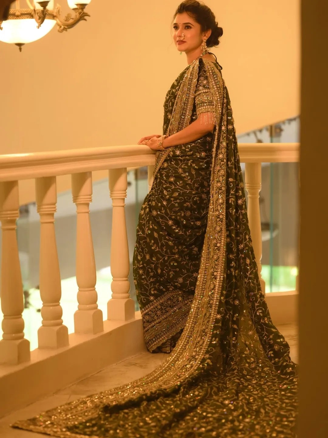 Vaishnavi Kalyankar Gaikwad Saree Look