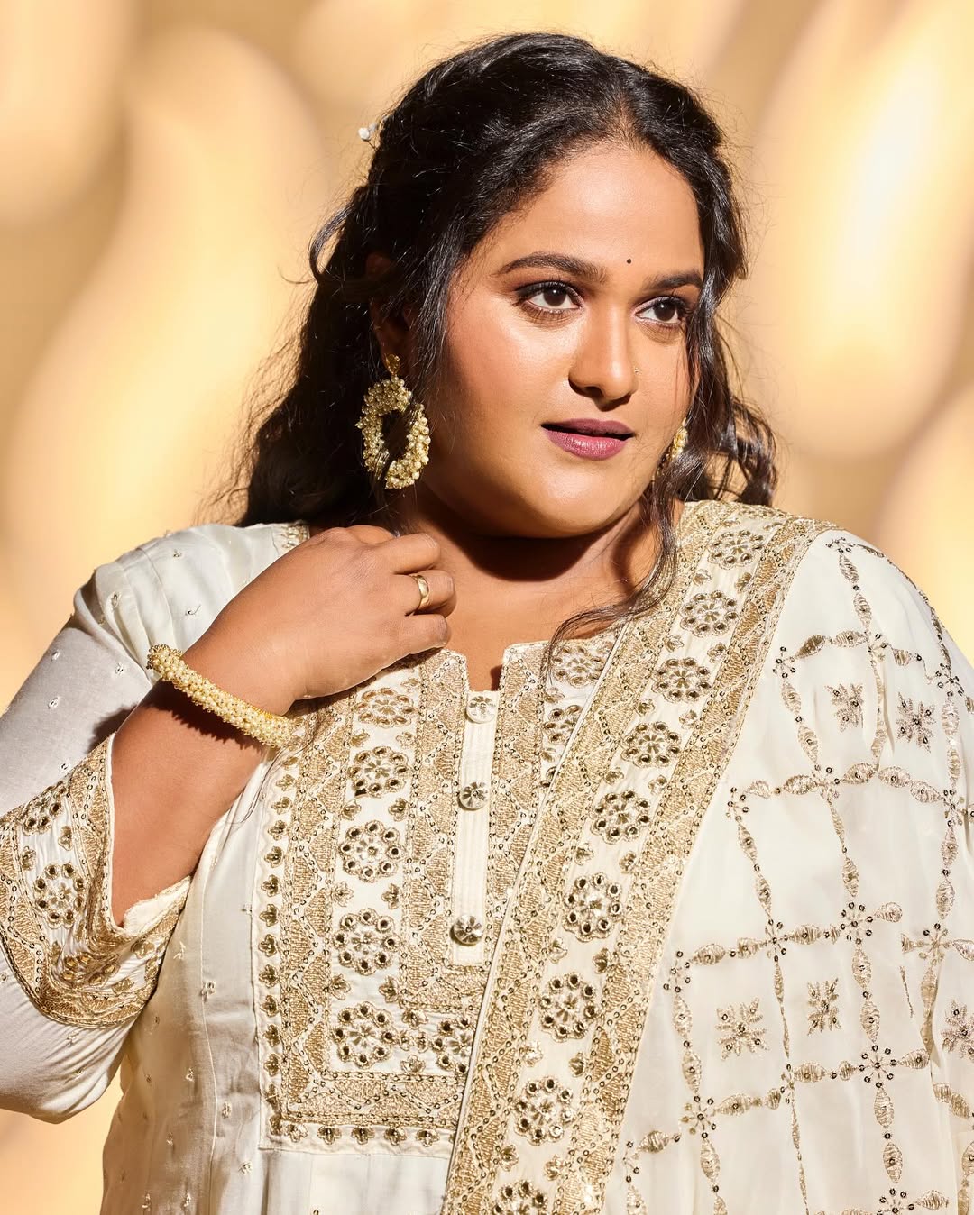 Vanita Kharat Saree Look Maharashtrachi Hasyajatra