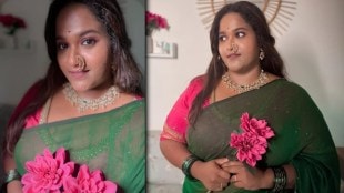 Vanita Kharat Saree Look Maharashtrachi Hasyajatra