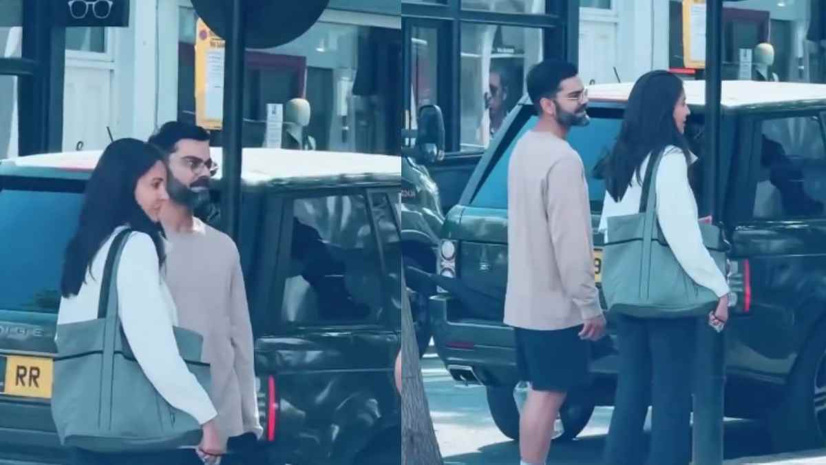 Virat Kohli Anushka Sharma: विराट-अनुष्काचा लंडनमधील नवा VIDEO पाहिलात का? रस्त्यावरून जात असतानाच…
