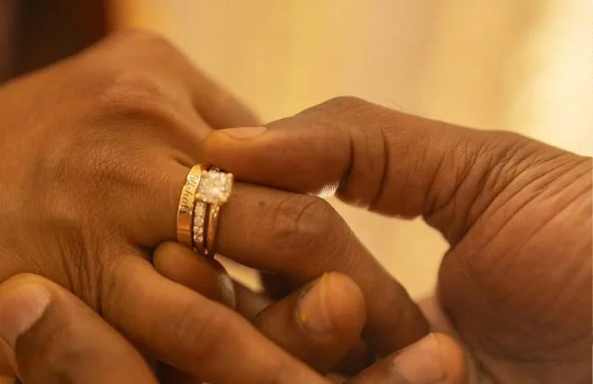 tamil actor vishal and actress sai dhanshika get engaged share photos on social media