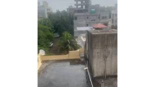 Water tanks in buildings are overflowing in Nashik DSouza Colony area