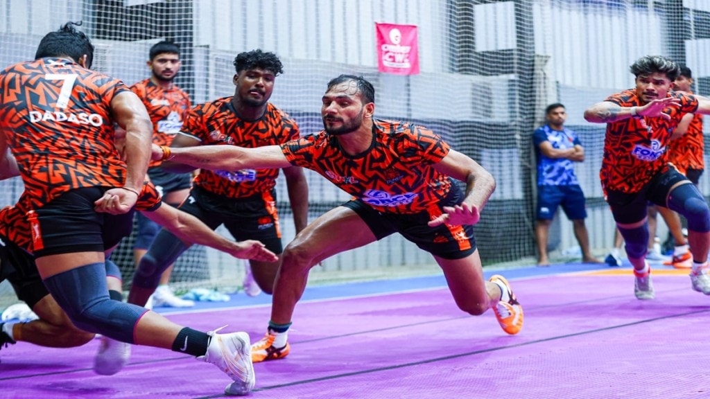 Puneeri Paltan Kabaddi, Kabaddi training Palghar, Omtex Indoor Stadium, Pro Kabaddi League training, Kabaddi fitness training, Kabaddi skill development, Kabaddi coaching Pune,