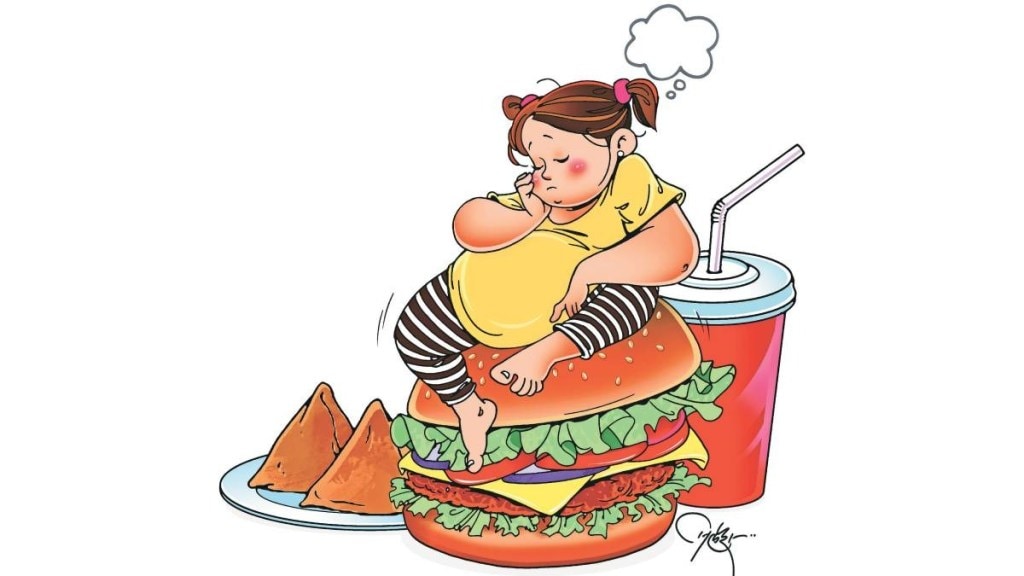 obesity in India, healthy eating habits, nutritious Indian snacks, obesity prevention diet,