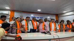 BJP Vasai entry, Mahesh Patil BJP, Bahujan Vikas Aghadi leader switch, Vasai political news, Vasai municipal elections, BJP party expansion Maharashtra,