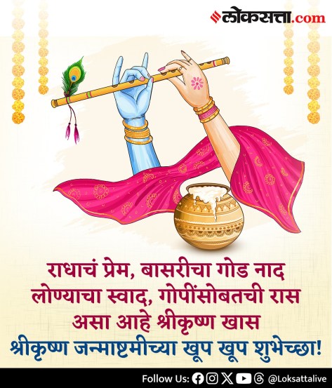 Shree Krishna Janmashtami Wishes 2025