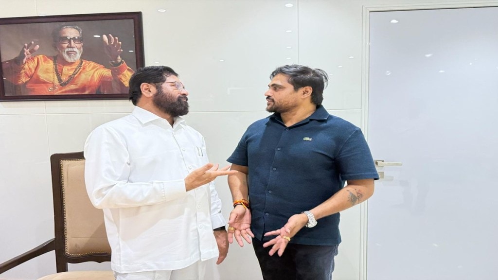 Mahesh Gaikwad meeting Eknath Shinde, Kalyan East development news, Shinde Shiv Sena election strategy, Kalyan Dombivli municipal elections,