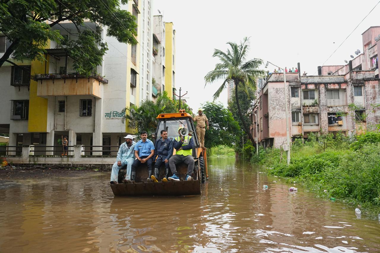 heavy rainfall in pune city