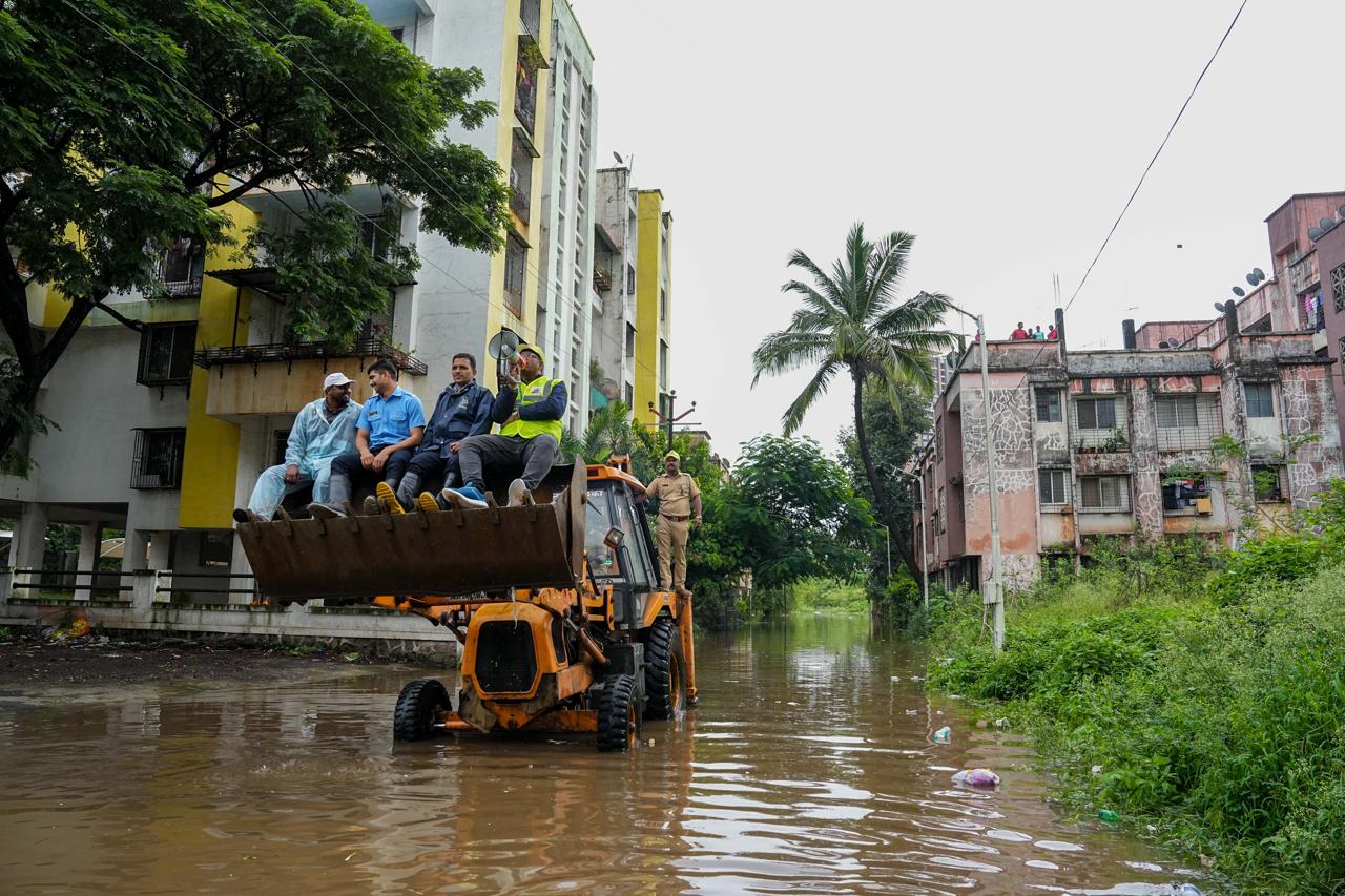 heavy rainfall in pune city