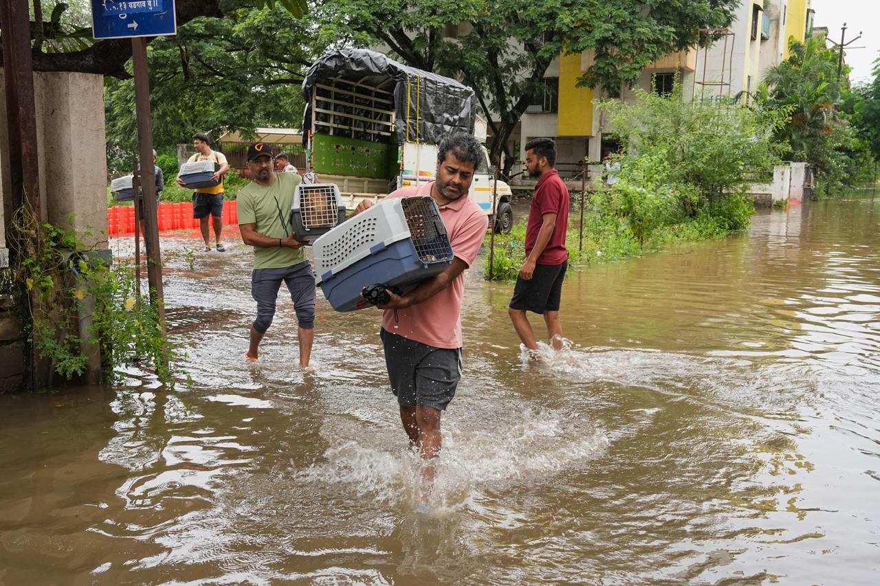 heavy rainfall in pune city