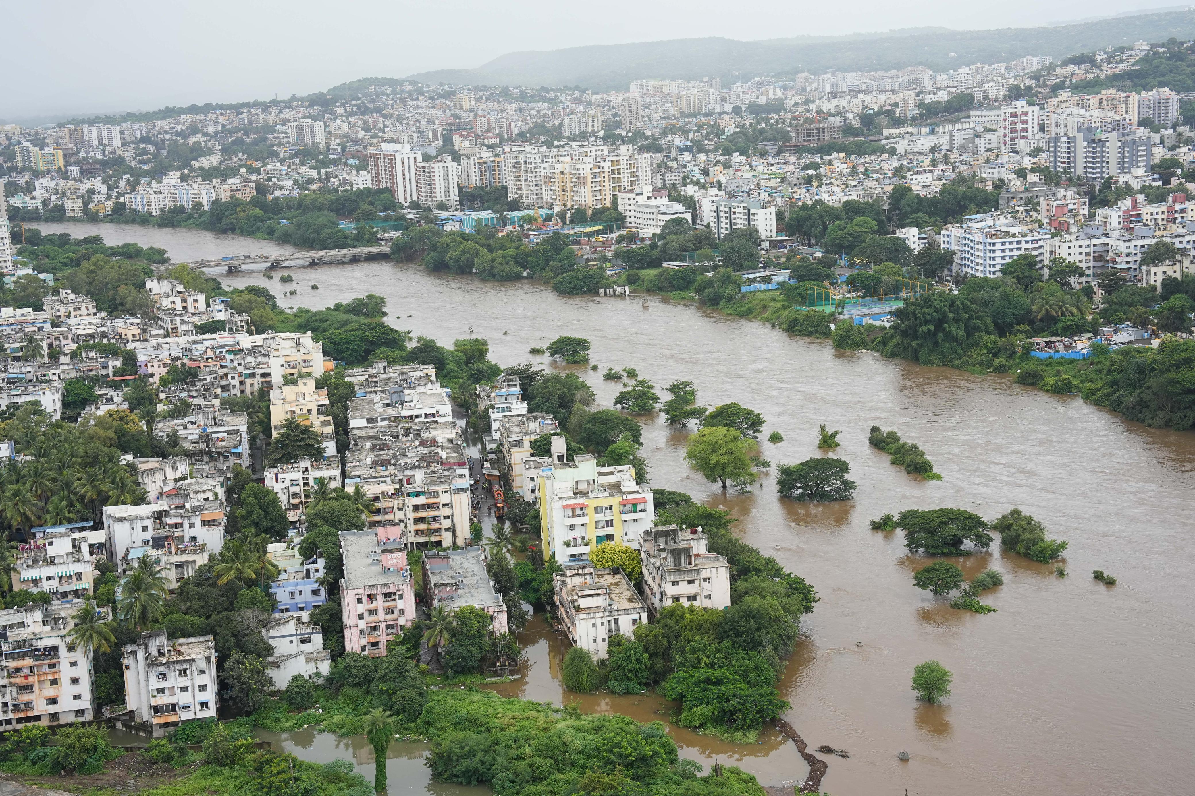 heavy rainfall in pune city