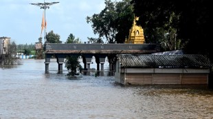 Kolhapur rainfall update, Krishna-Panchganga water levels, Kolhapur flood relief, Karvir flood status,