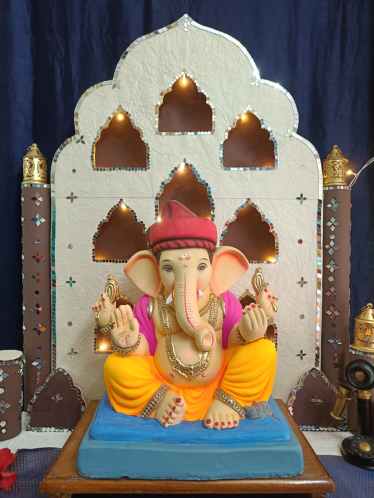 Ganpati Decoration ideas For small home