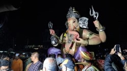 साताऱ्यात जल्लोषात गणरायाचे स्वागत, पारंपरिक वाद्यांच्या गजरात मिरवणुका