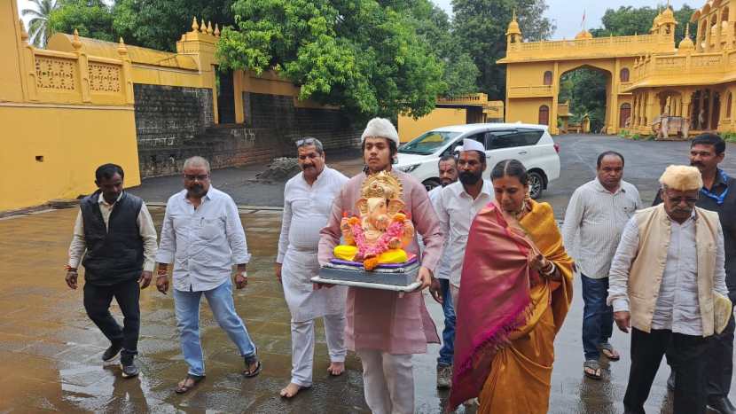 Ganeshotsav Satara, Ganesh Murti pratishthapana, Ganesh Chaturthi celebrations,