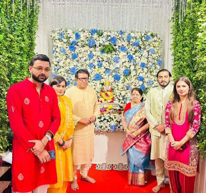amit thackeray and wife mitali Thackeray 