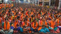 ‘दगडूशेठ’ गणपतीसमोर ३५ हजार महिलांचे अथर्वशीर्ष पठण आणि महाआरती
