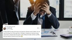 X Post: “इथे काम करू शकत नाही”, नोकरीच्या पहिल्याच दिवशी लंच ब्रेकमध्ये कर्मचारी सोडून गेला कंपनी