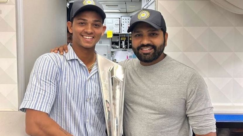 Yashasvi jaiswal Brother Tejasvi Jaiswal
