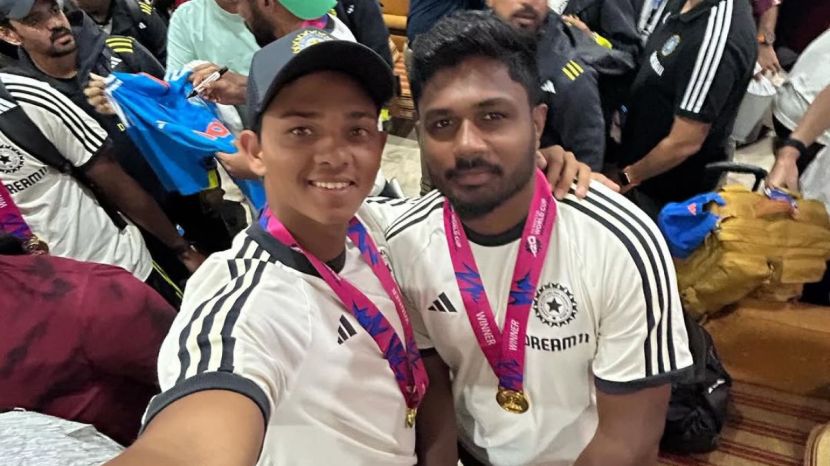 Yashasvi jaiswal Brother Tejasvi Jaiswal