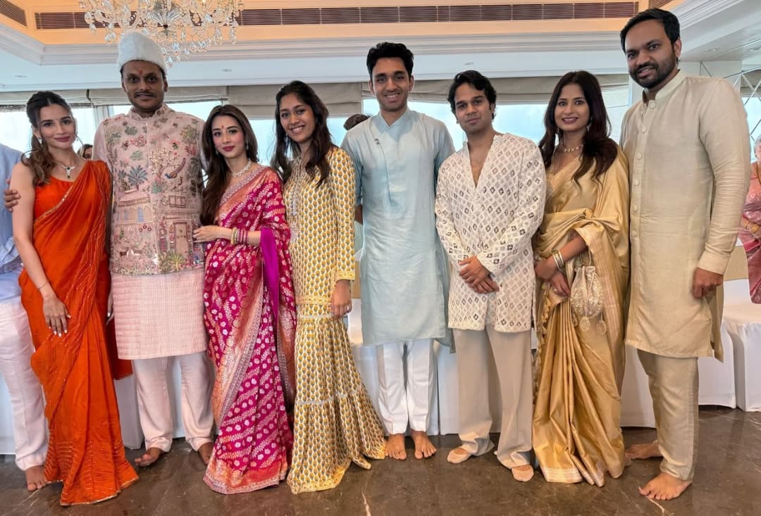 Yugendra Pawar Tanishka Kulkarni Engagement 