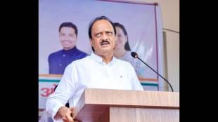 Ajit Pawar speaking at raigad rally