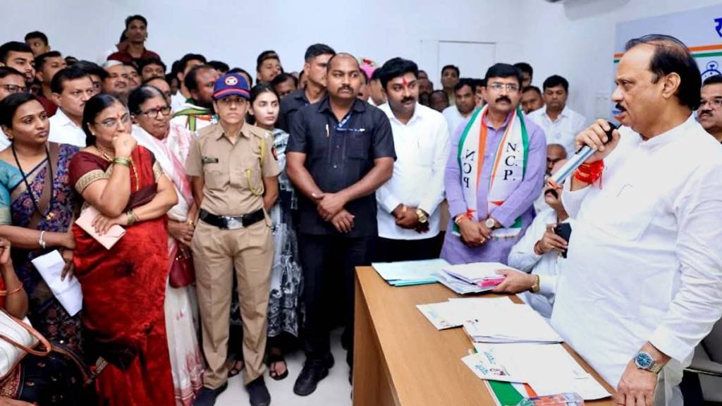 pratibha shinde ncp entry ajit pawar rebukes leaders