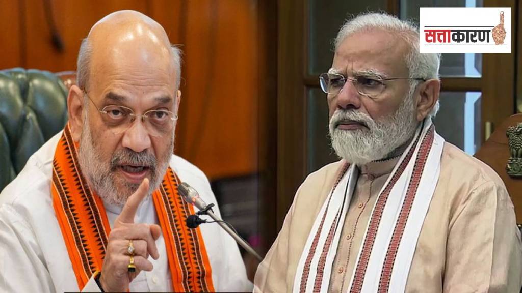 पंतप्रधान नरेंद्र मोदी आणि केंद्रीय गृहमंत्री अमित शाह (छायाचित्र पीटीआय)