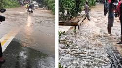 आरेतील परिसर पाण्याखाली, युनिट २२ मधील नाला भरुन वाहू लागला; पिकनिक पाँईट ते मरोळ रस्त्यावरील भुयारी मार्गही पाण्याखाली