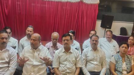 BJP demands Satej Patil to apologize for Kalammawadi water scheme Kolhapur news