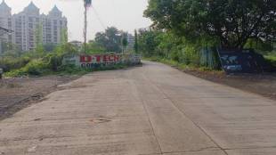 badlapur west traffic jam road winding work land acquisition badlapur corporation