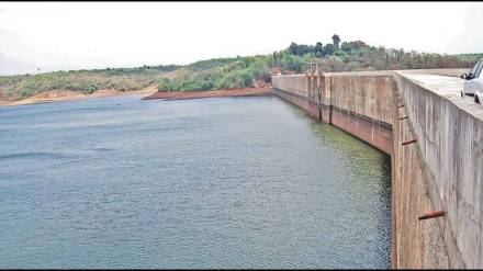 Barvi Dam not filled to full capacity