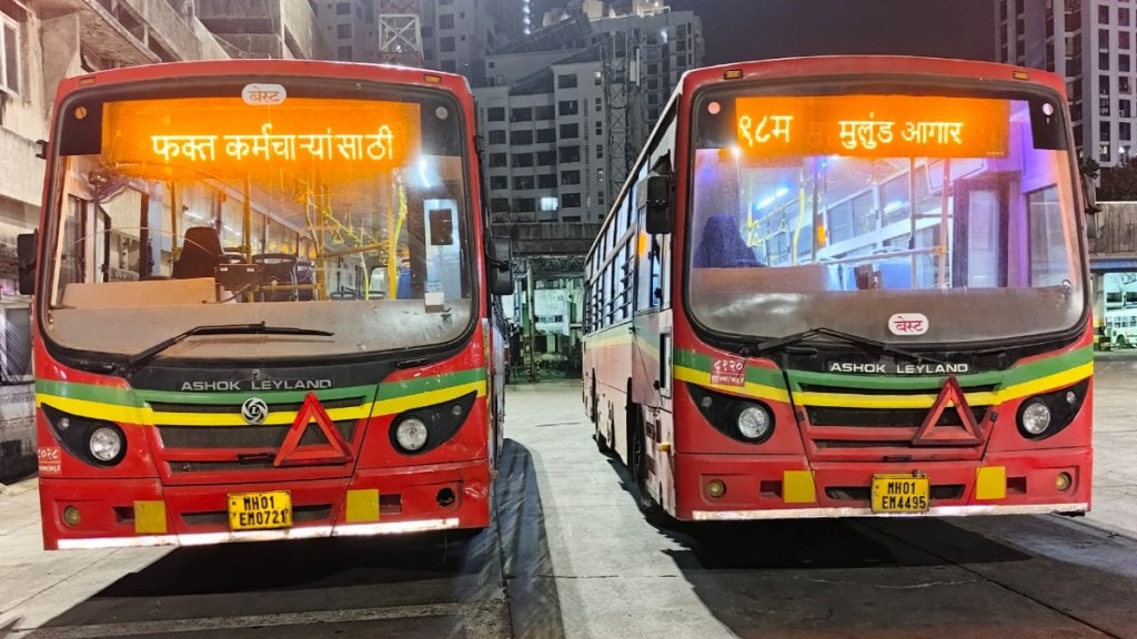 Mumbai best contract workers vote for strike