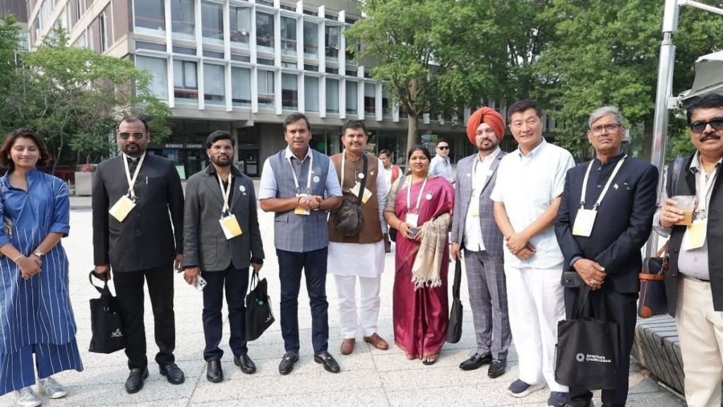 bjp mla raju todsam visits us law conference controversy  yavatmal conviction ethics question