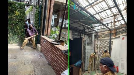 Mumbai Municipal Corporation's action against 'Living Liquid' in Kamala Mill