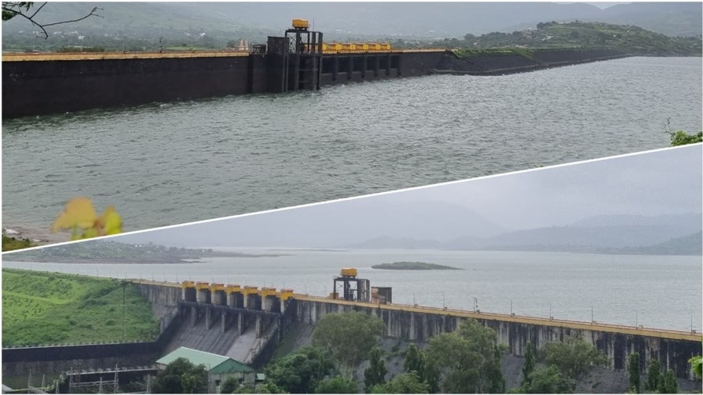 pavana dam rain news loksatta