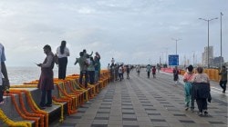सागरी किनारा मार्गालगतचा समुद्री पदपथ नागरिकांसाठी खुला, विस्तीर्ण विहारक्षेत्रावर नागरिकांनी केली भ्रमंती