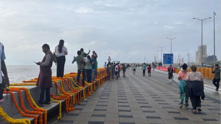 coastal walkway news in marathi Mumbai