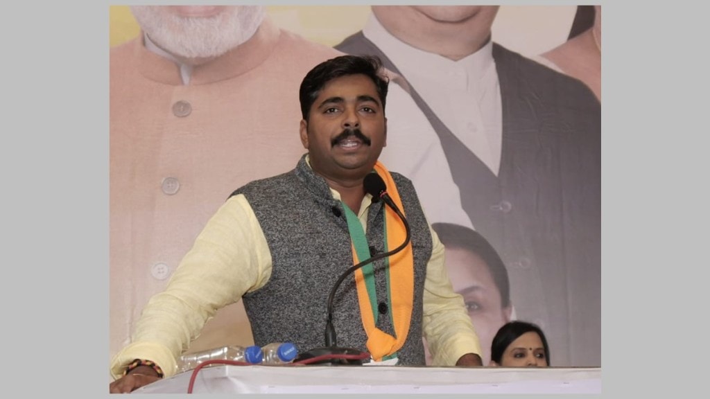 bjp leader navnath ban meat mutton shop
