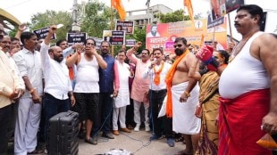 thane shiv sena Thackeray protest