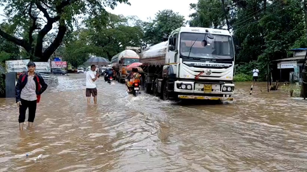 Mumbai goa national highway news in marathi