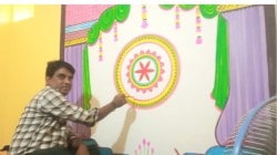 Ganeshotsav Traditional Wall Painting: भिंतीवरील पारंपरिक चित्रांची परंपरा हरवतेय, डिजिटल युगाचा वाढता प्रभाव