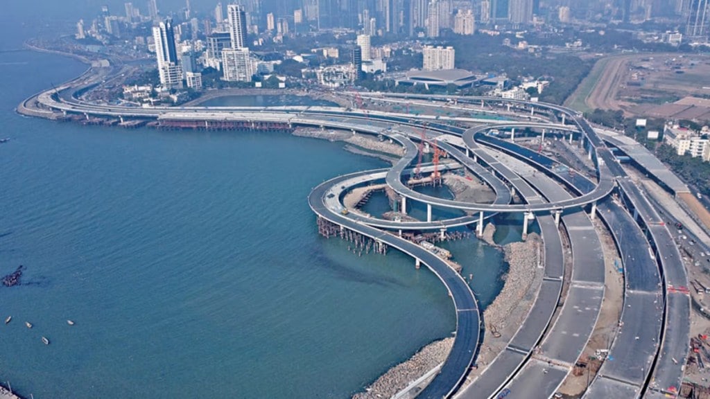 Mumbai coastal road news in marathi