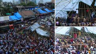 dadar kabutar khana protest photos, marathi news