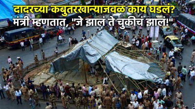“दादरच्या कबुतरखान्याजवळ राडा घालणारे बाहेरचे”, मंगलप्रभात लोढांचं विधान; “जे झालं ते…”